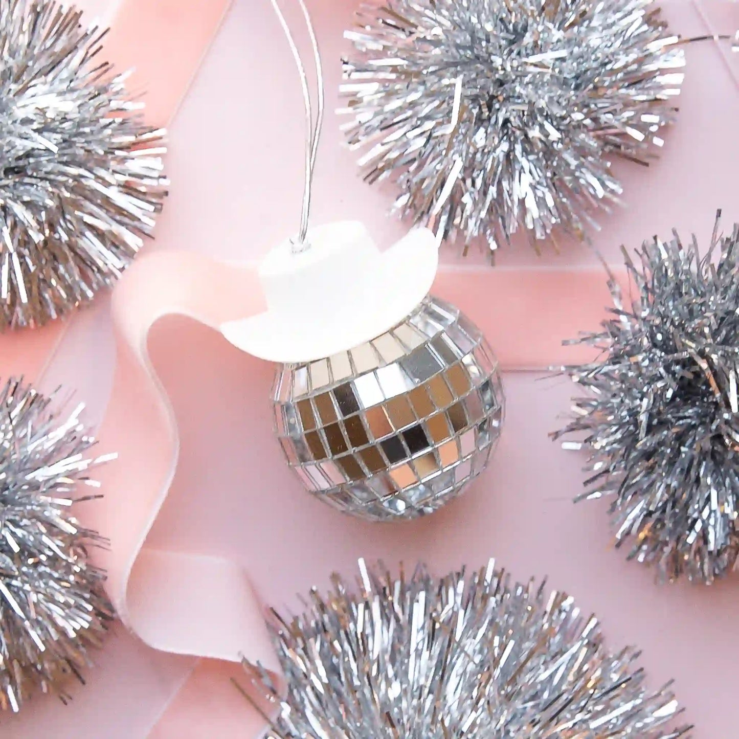 Disco Cowboy Car Charm