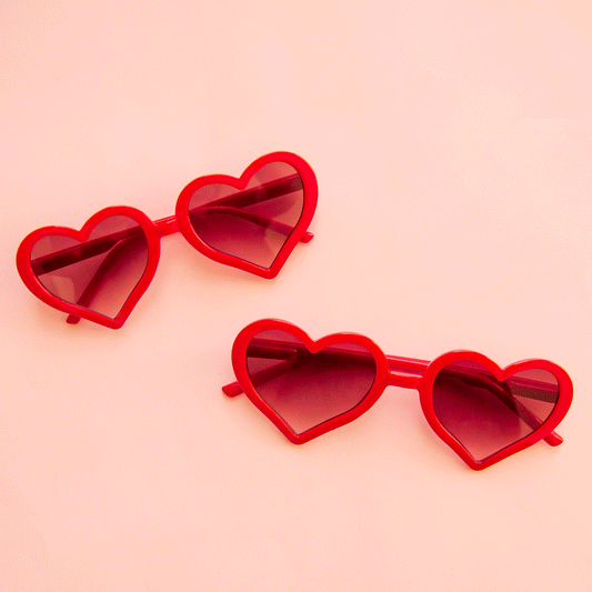Kids Heartbreaker Sunglasses - Red