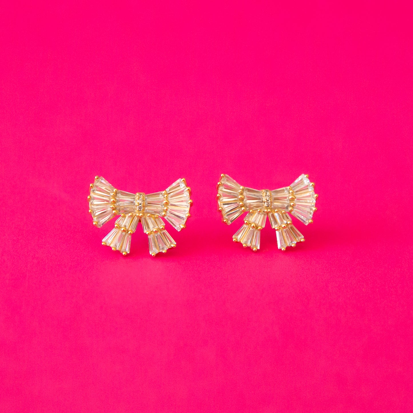 Sparkle Bow Earrings