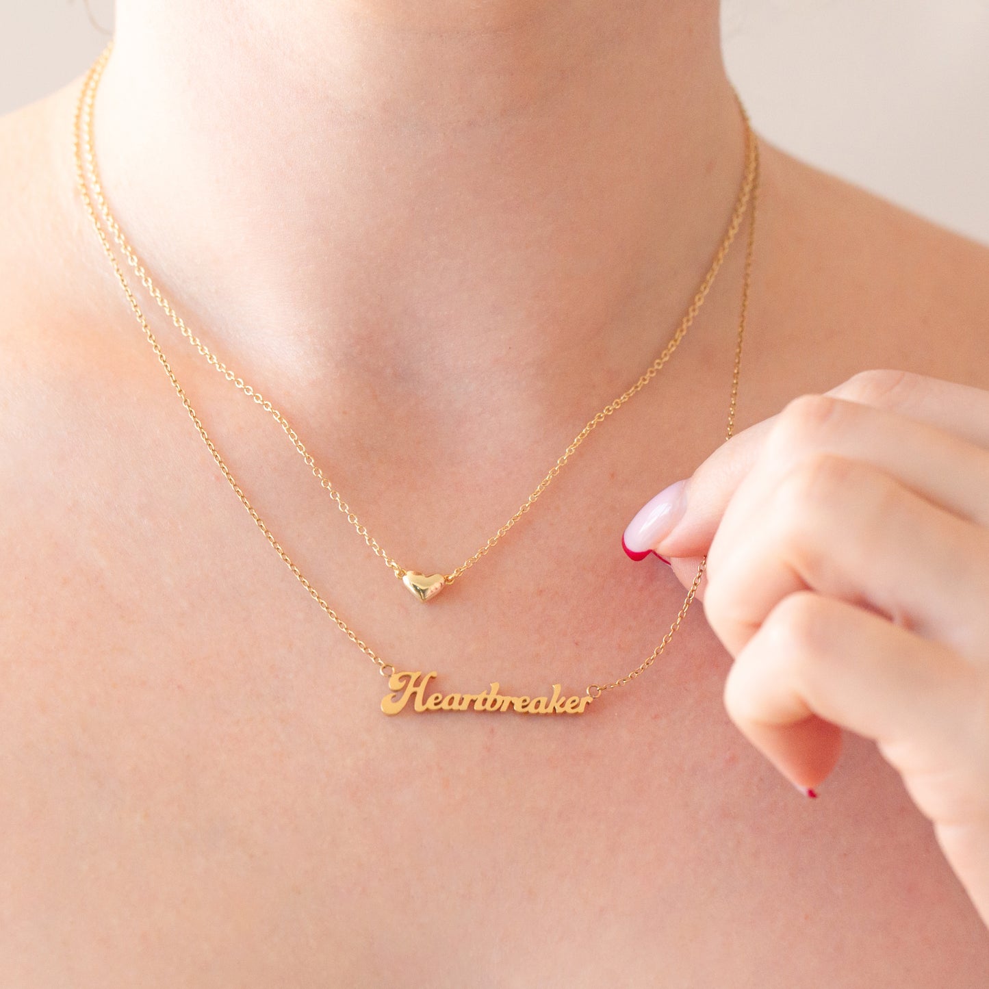 Bubble Heart Necklace