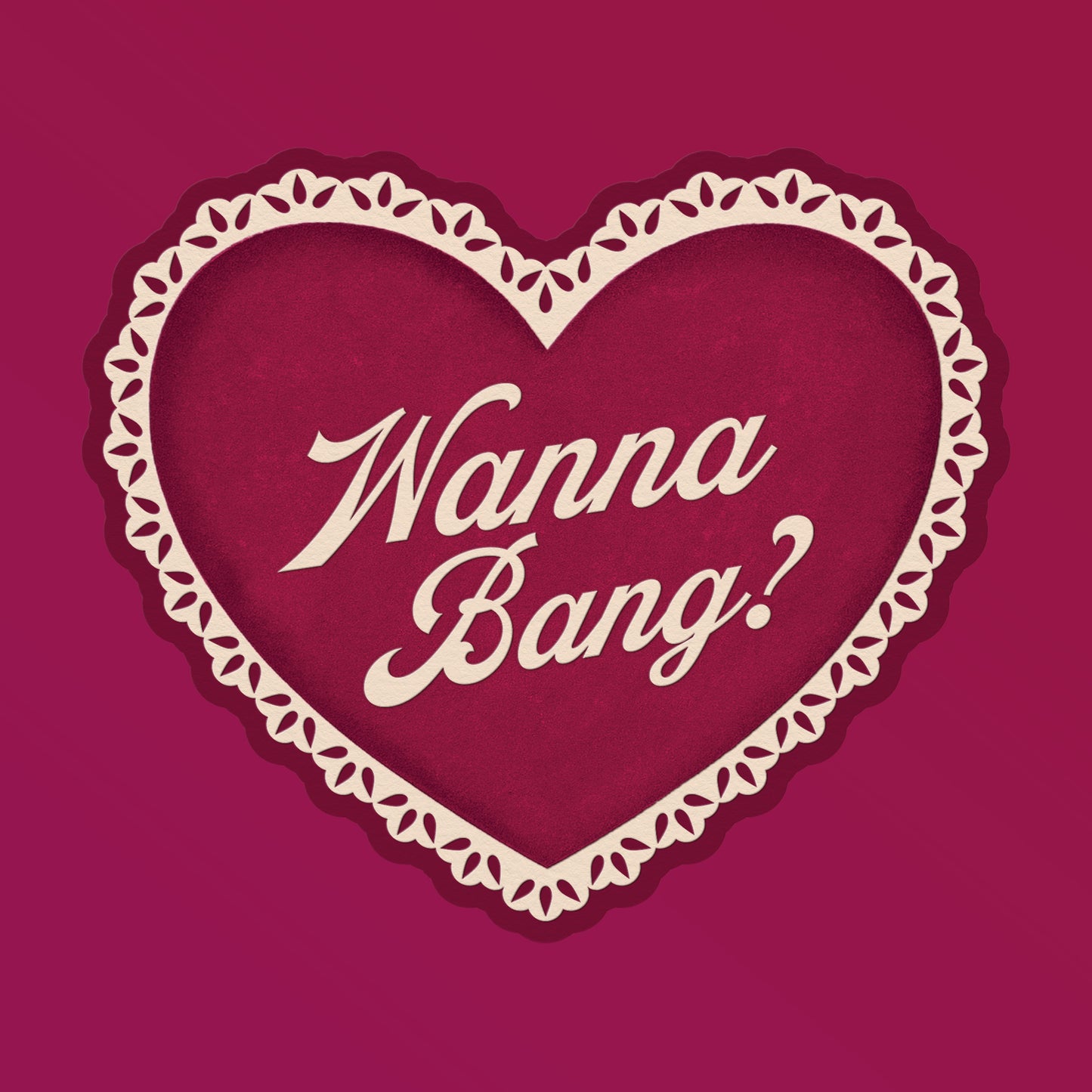 Wanna Bang? Card