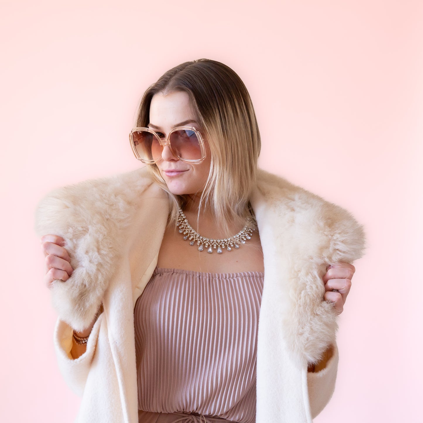 Sofia Sunglasses | Champagne