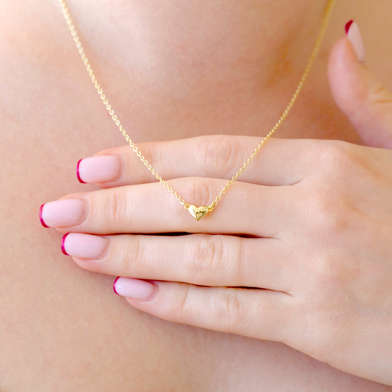 Bubble Heart Necklace