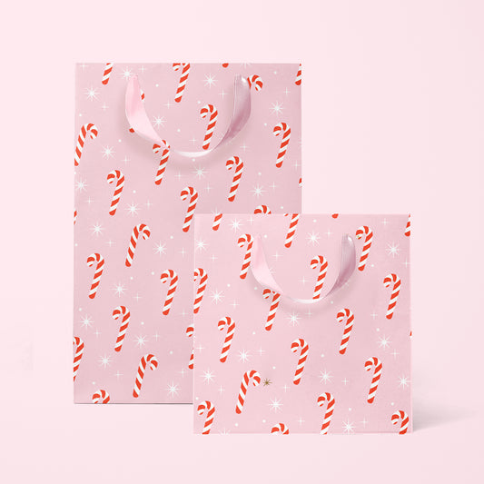 Candy Cane Gift Bag