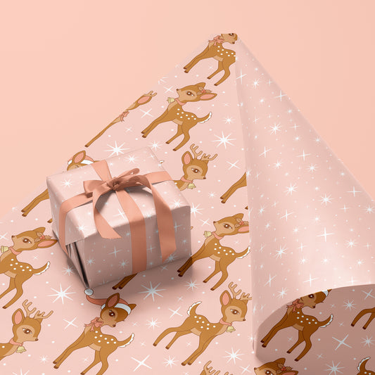Gift Wrap | Retro Deer