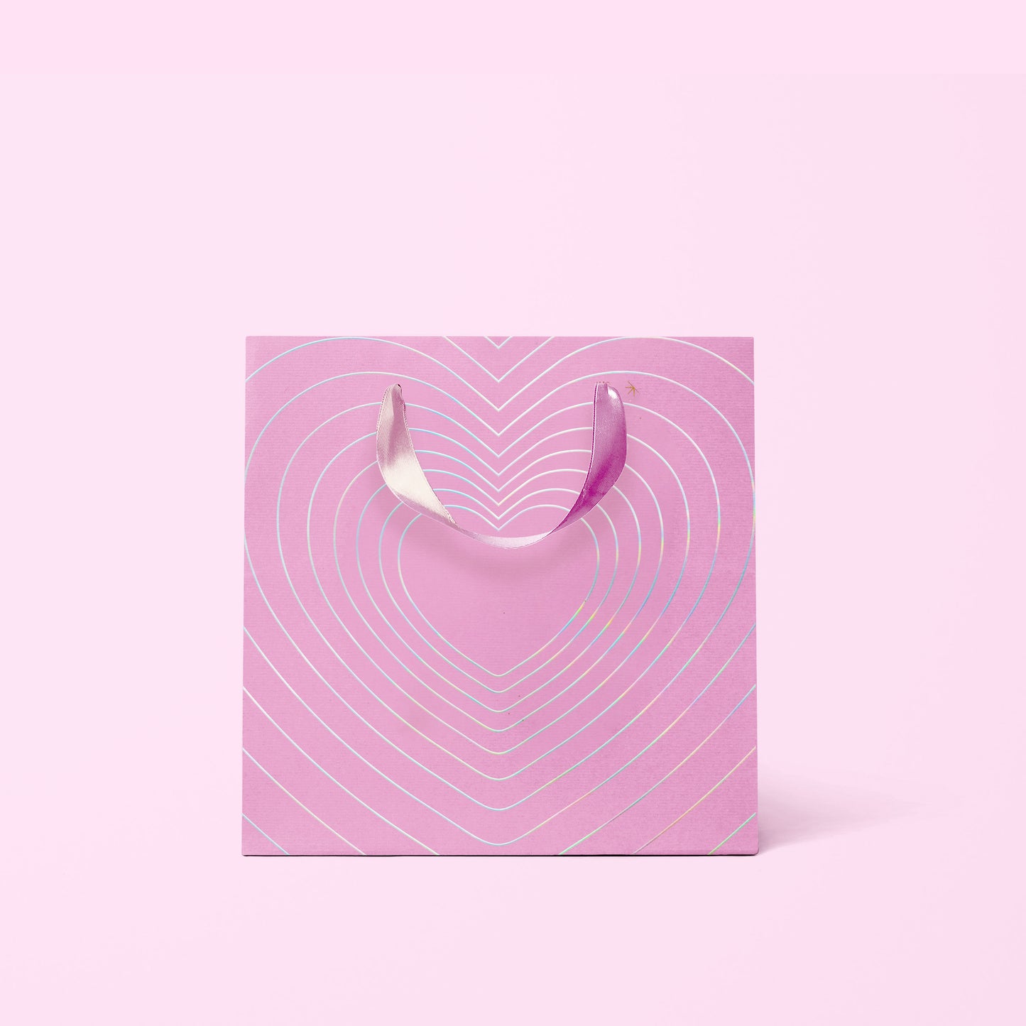 Radiating Hearts Gift Bag | Lilac