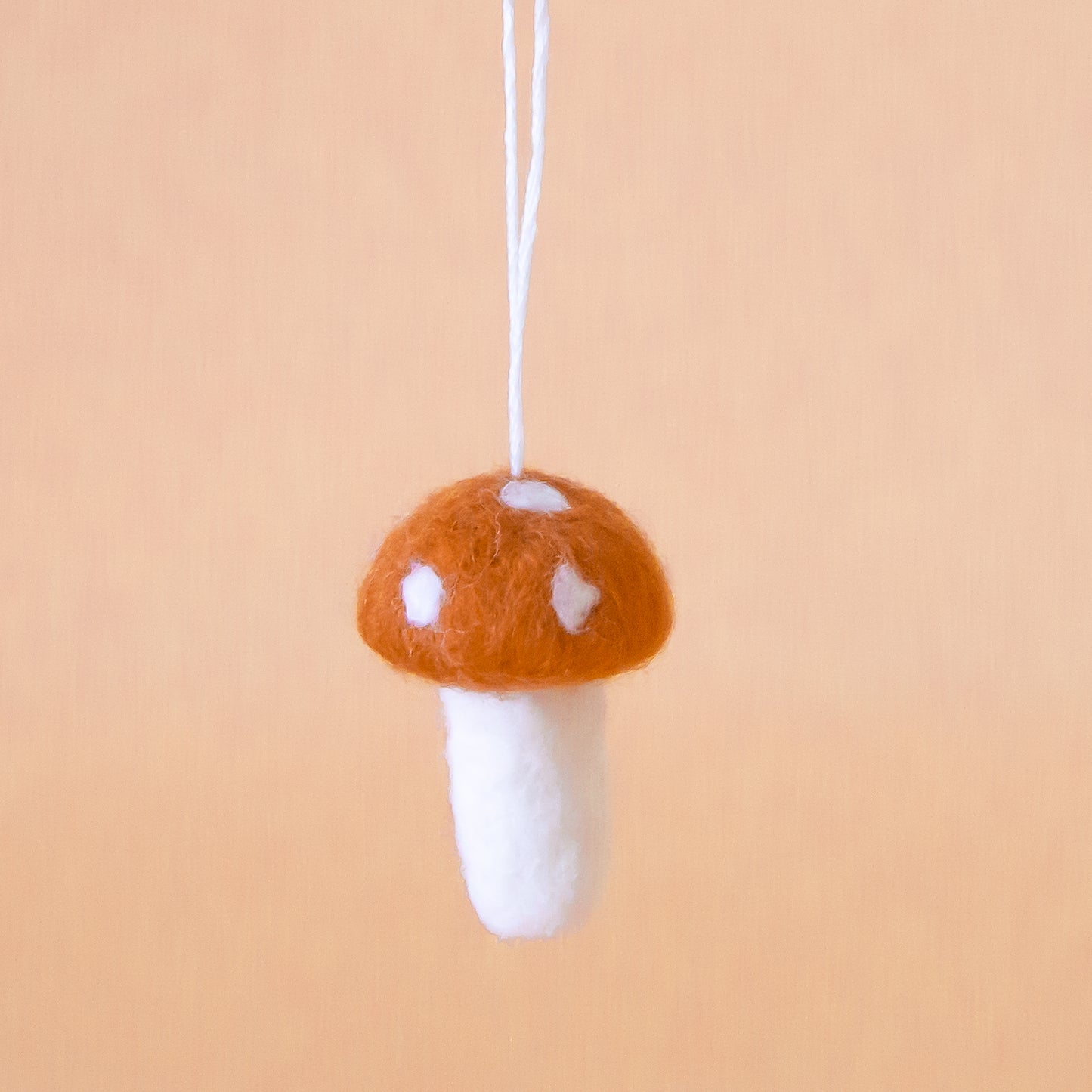 Felt Mushroom Ornament