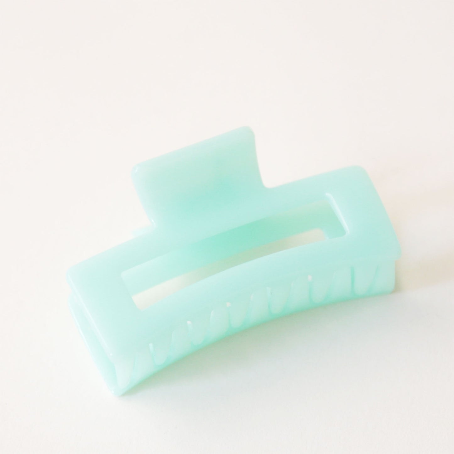 Jelly Rectangle Hair Claw