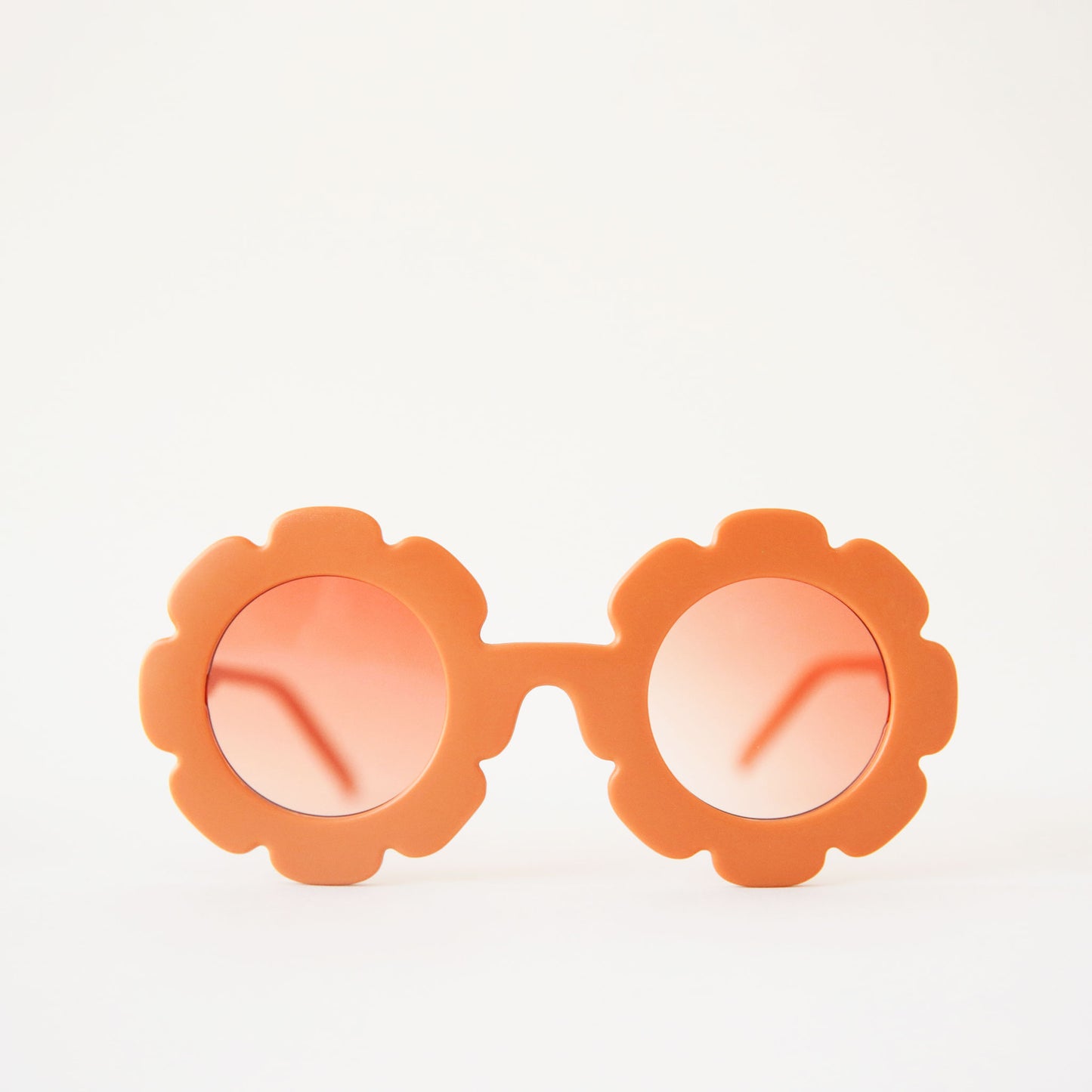 Kids Flower Sunglasses - Orange