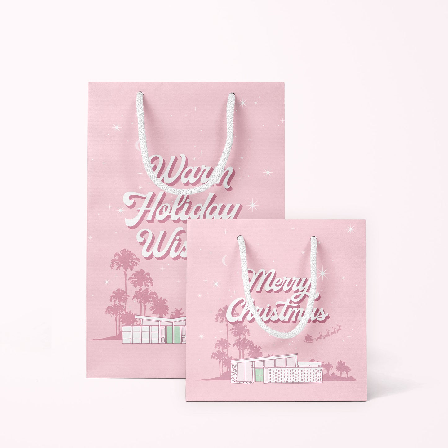 Mid-Century Holiday Gift Bag